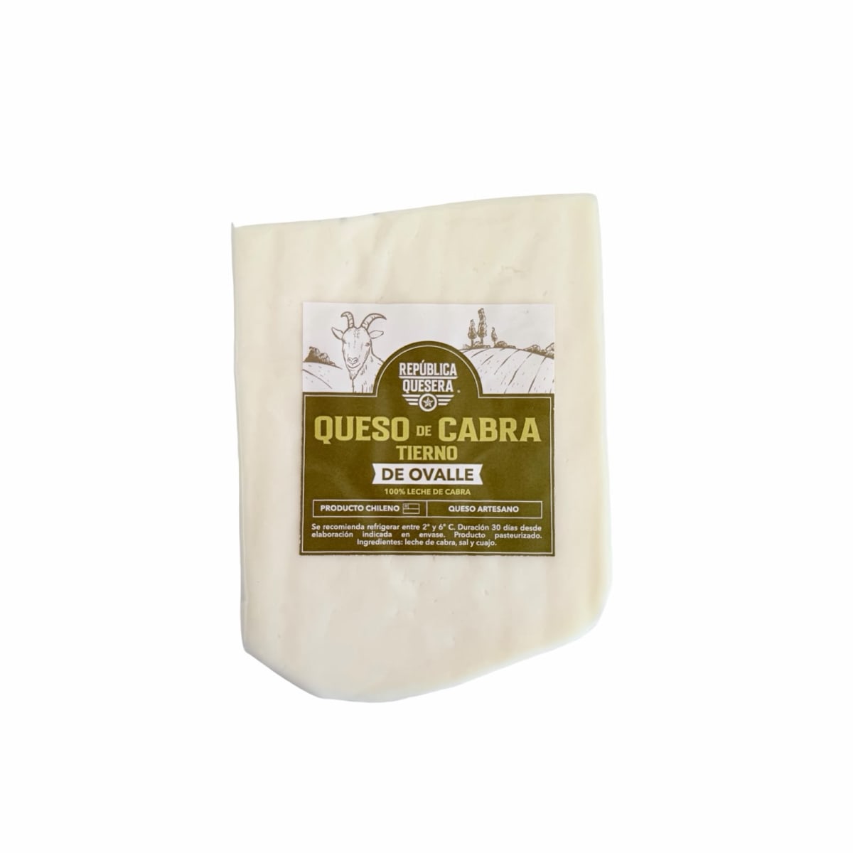QUESO DE CABRA TIERNO DE OVALLE TROZO 300 G1