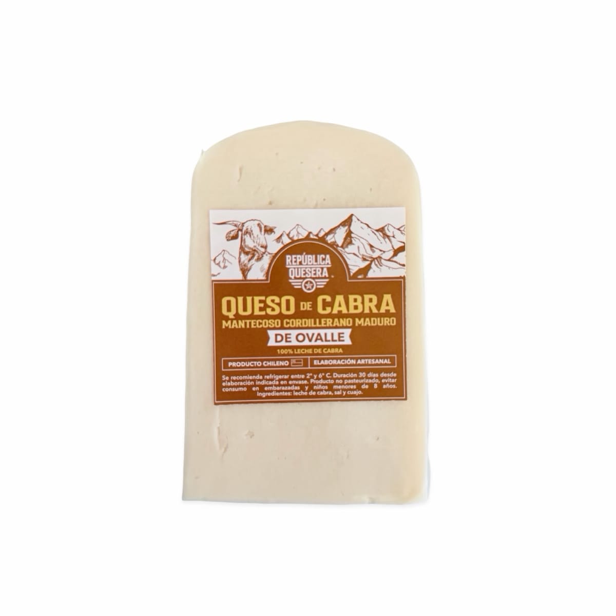 QUESO DE CABRA MANTECOSO CORDILLERANO DE OVALLE 300 G1