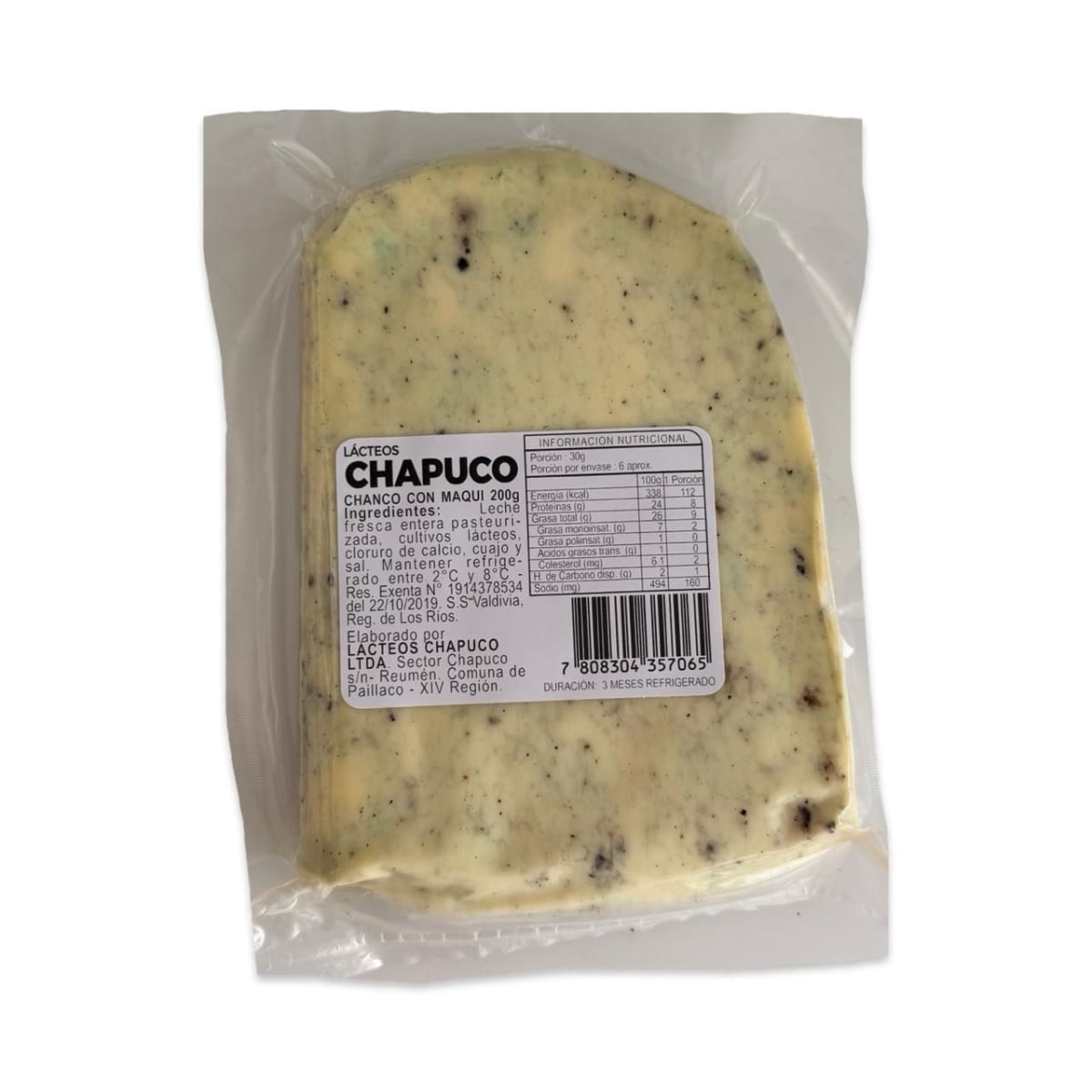 QUESO CHANCO MANTECOSO CON MAQUI CHAPUCO 200 G2