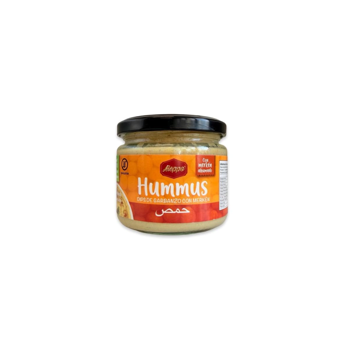 HUMMUS DE GARBANZO CON MERKÉN ALEPPO 180 G.1