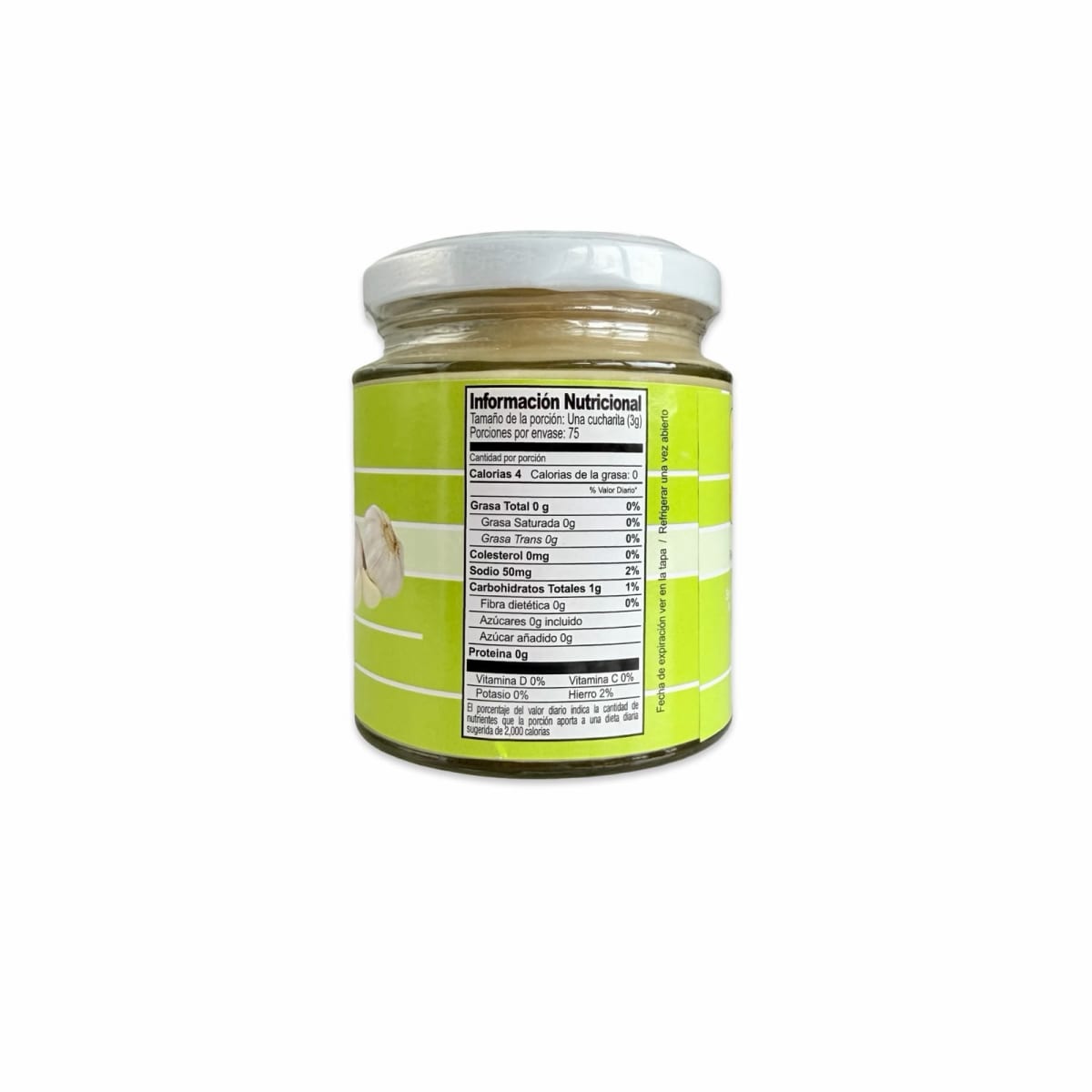 PASTA DE AJO COSECHA VERDE 227 G2