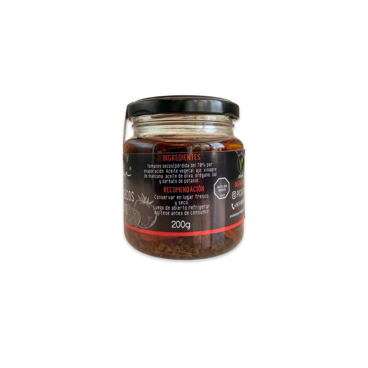 TOMATES SECOS EN ACEITE PICATELA 200 G.3