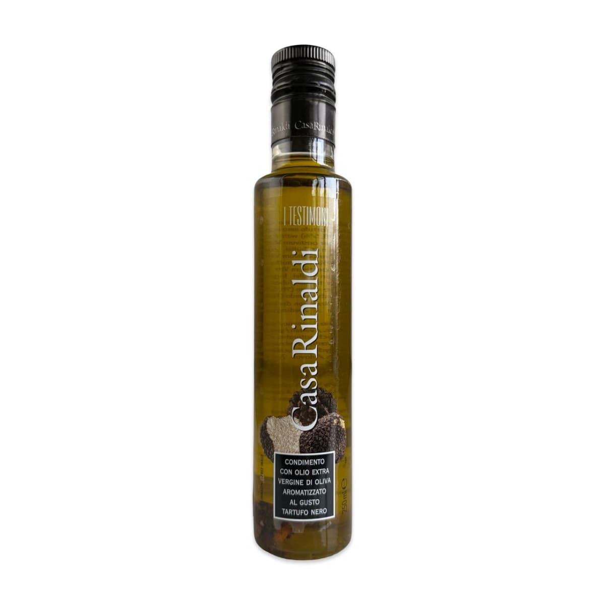 ACEITE DE OLIVA EXTRA VIRGEN CON TRUFA NEGRA CASA RINALDI 250 CC1