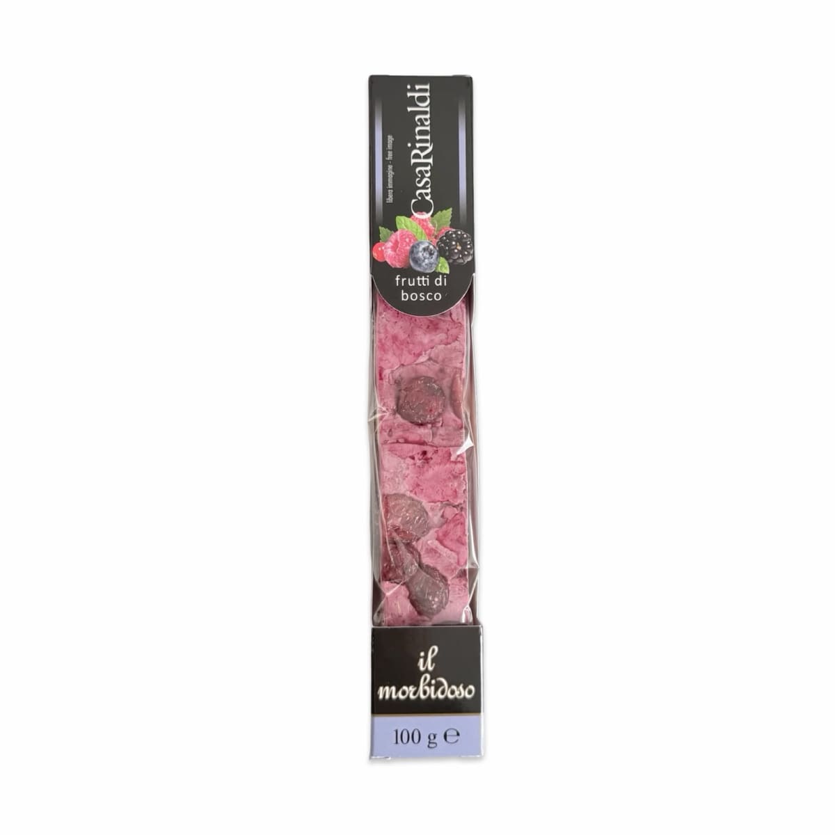 TURRON ITALIANO CON FRUTOS DEL BOSQUE CASA RINALDI 100 G1