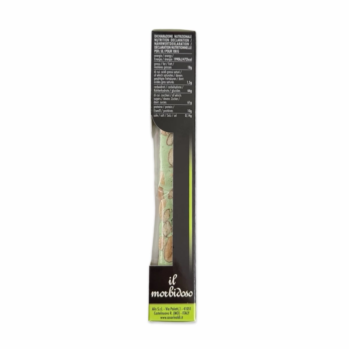 TURRON CON PISTACHO CASA RINALDI 100 G2
