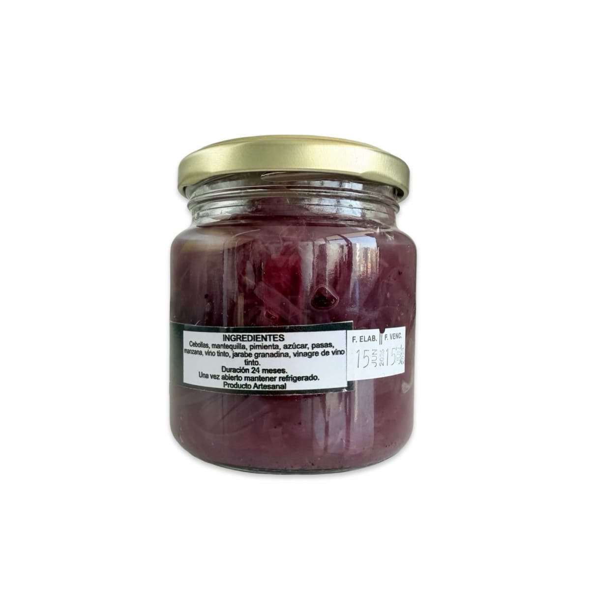 MERMELADA DE CEBOLLAS AL VINO TINTO VALLE DE LAS NIEVES 260 G2