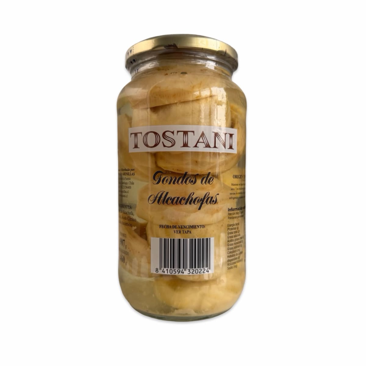 FONDOS DE ALCACHOFAS TOSTANI 907 G1