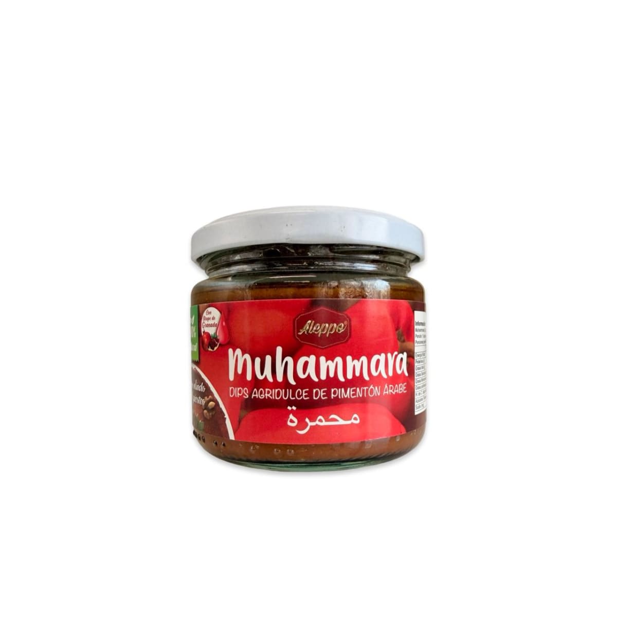 MUHAMMARA PASTA DE PIMENTON AGRIDULCE ALEPPO 180 G.1