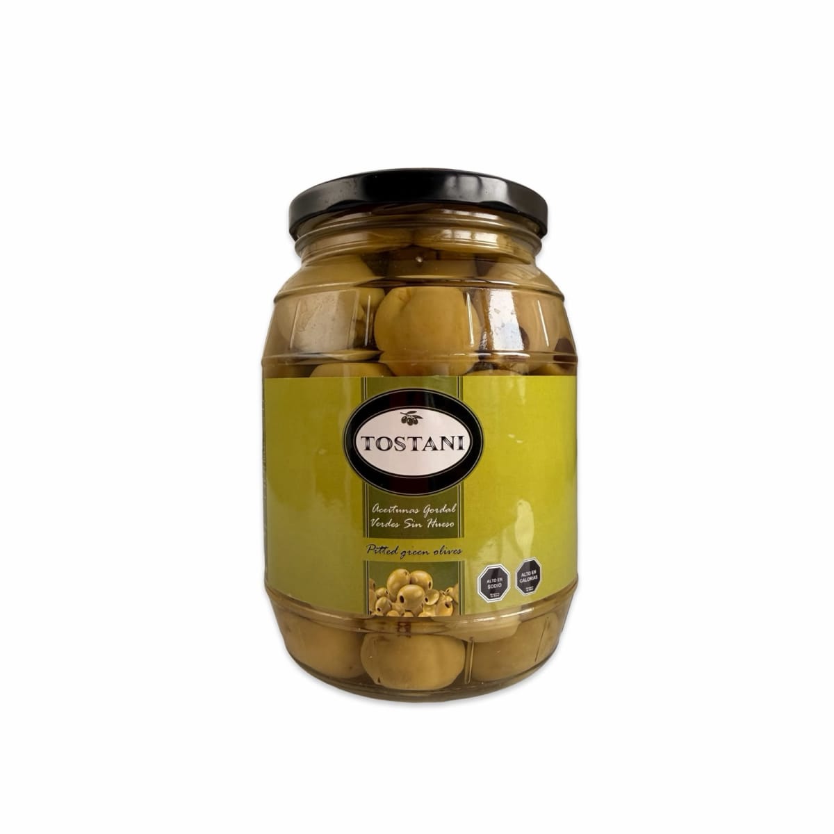 ACEITUNAS VERDES GRANDES SIN CAROZO TOSTANI 950 G1