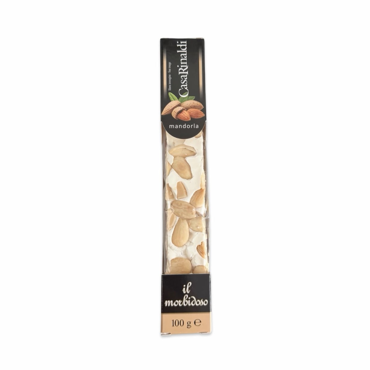 TURRON ITALIANO TRADICIONAL CON ALMENDRA CASA RINALDI 100 G1