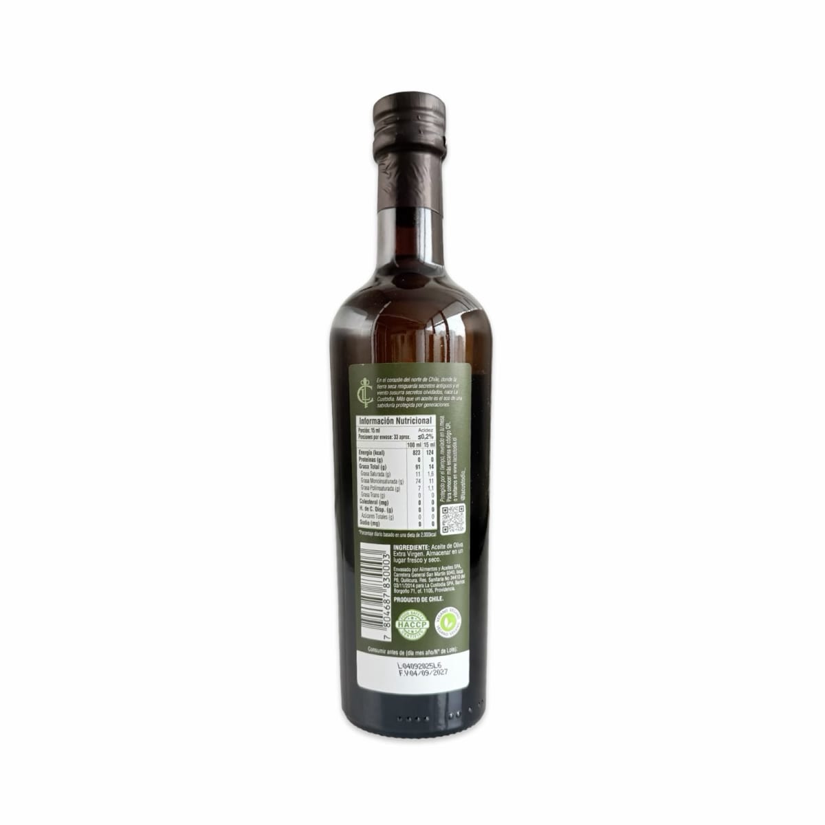 ACEITE DE OLIVA EXTRA VIRGEN LA CUSTODIA 500 ML2