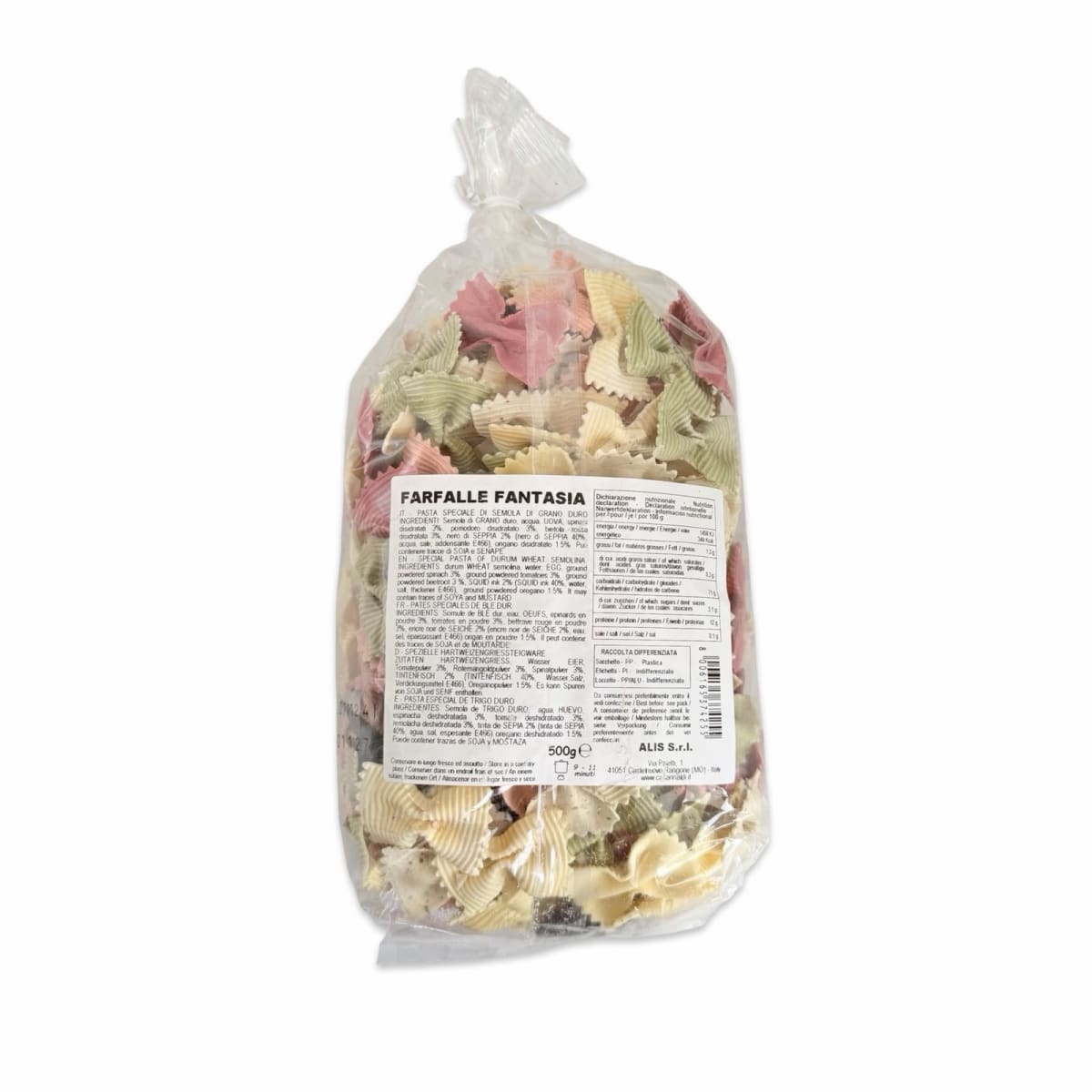 PASTA FARFALLE FANTASIA CASA RINALDI 500 G2