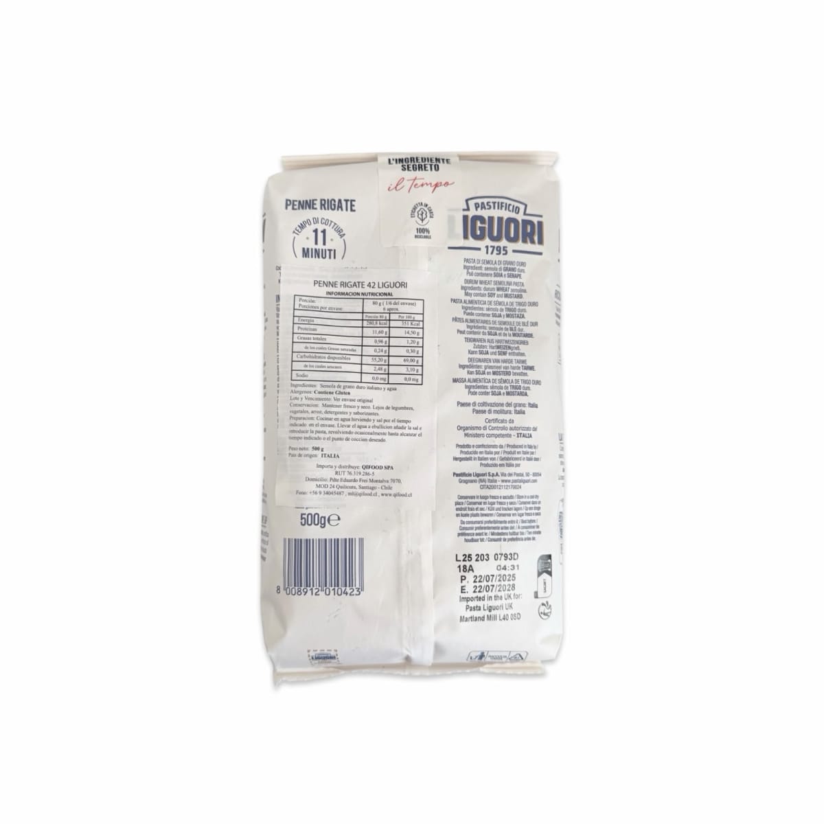 PASTA PENNE RIGATE LIGUORI 500 G2