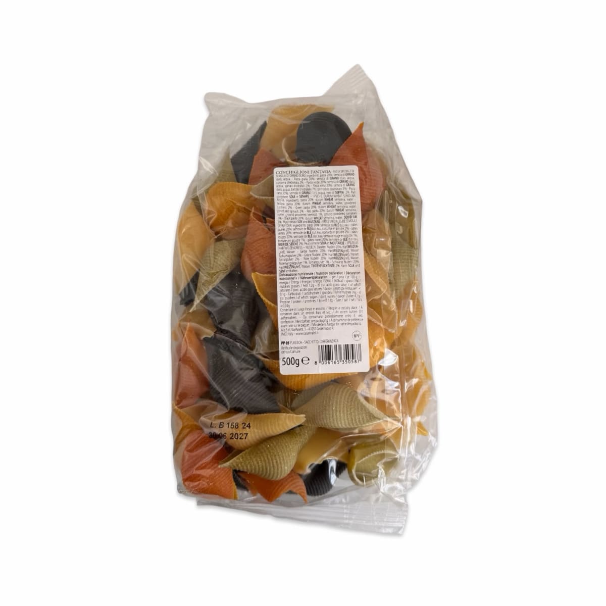 PASTA CONCHIGLIONI FANTASIA CASA RINALDI 500 G2