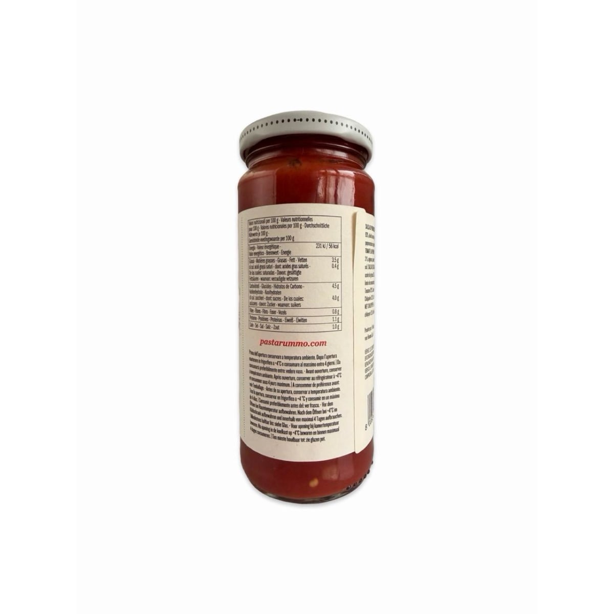 SALSA DE TOMATE ARRABBIATA (PICANTE) RUMMO 340 G2