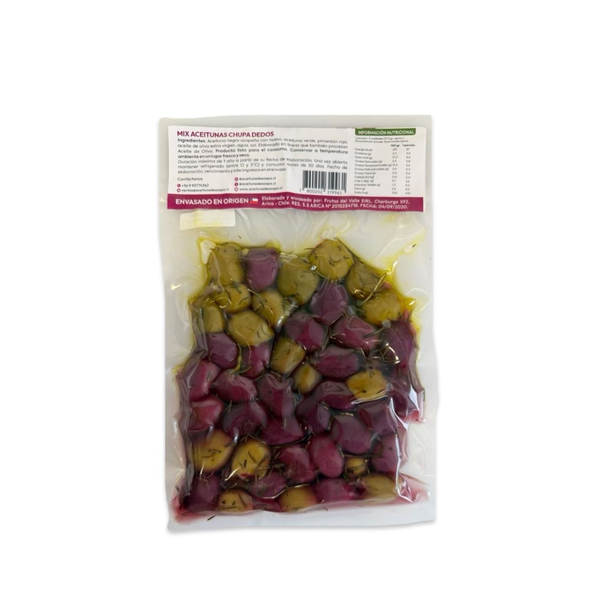 MIX ACEITUNAS CHUPA DEDOS SERRA 300 G2