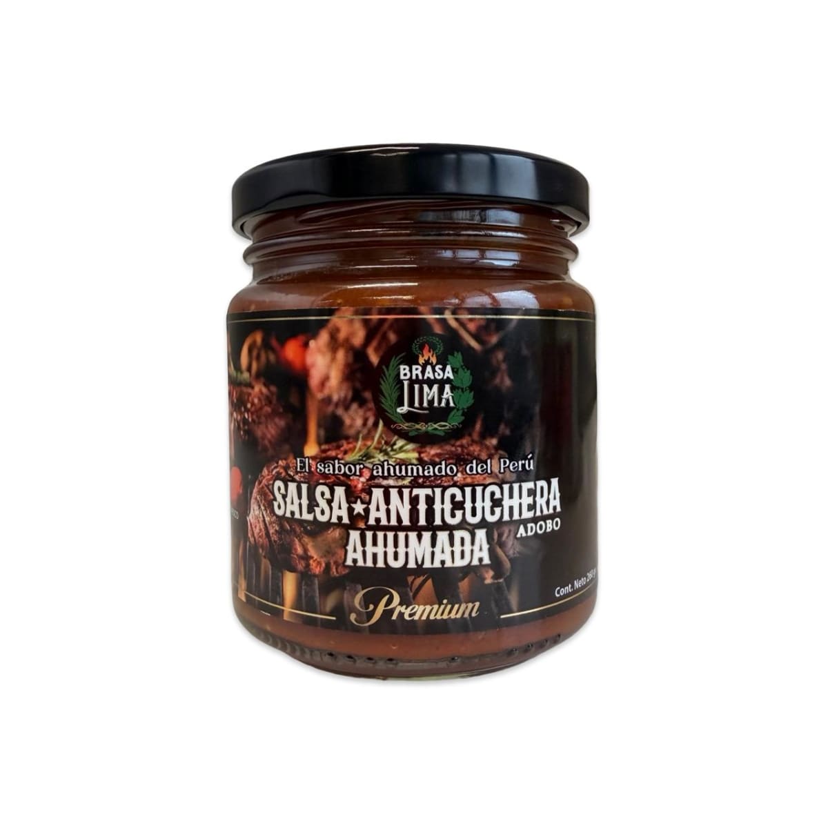 SALSA ANTICUCHERA AHUMADA BRASA LIMA 260 G1