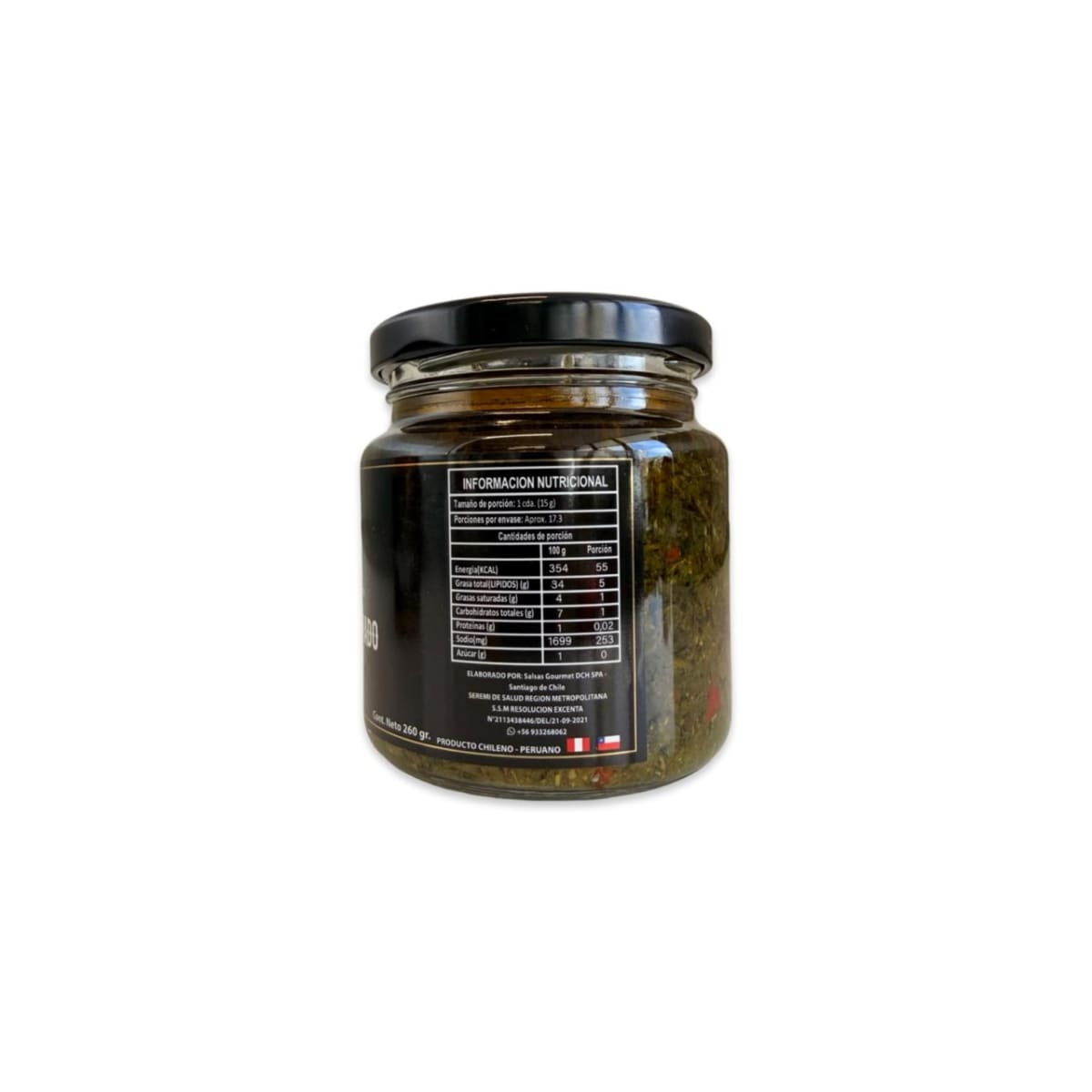 CHIMICHURRI AHUMADO BRASA LIMA 260 G.2