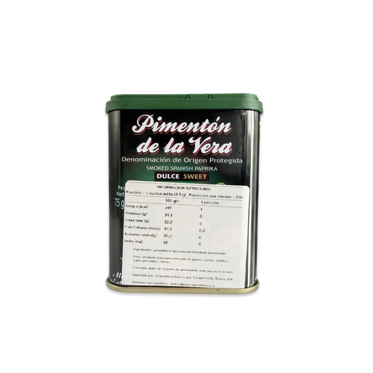 PIMENTON DE LA VERA DULCE 75 G2