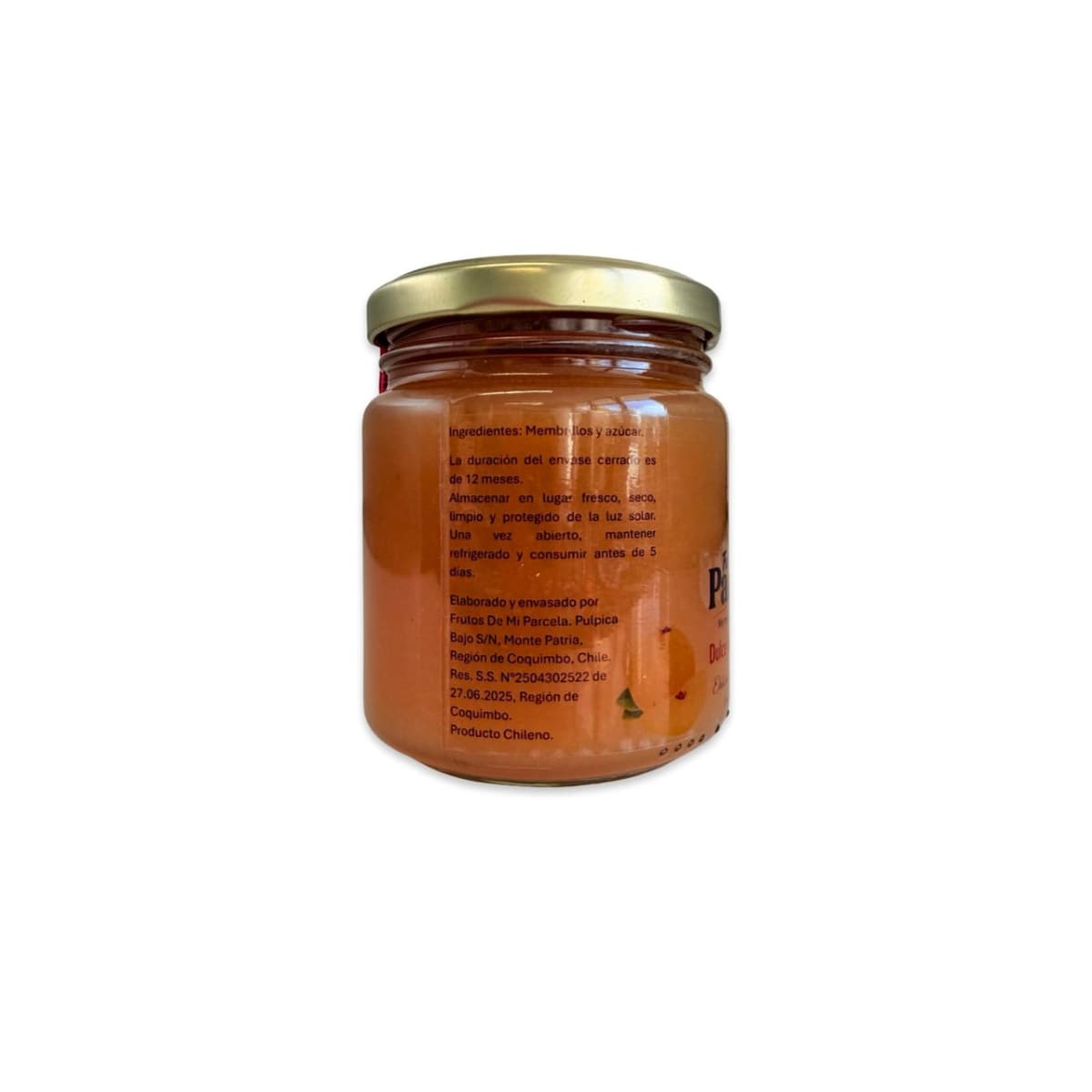 DULCE DE ALCAYOTA FRUTOS DE MI PARCELA 260 G.2