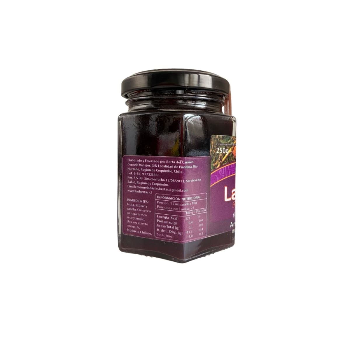 ARROPE DE CHAÑAR LAS BERTAS 250 G.2