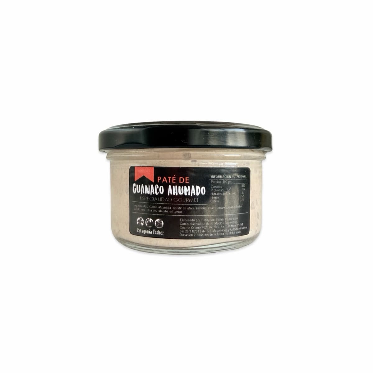 PATE DE GUANACO AHUMADO PATAGONIA FISHER 100 G2