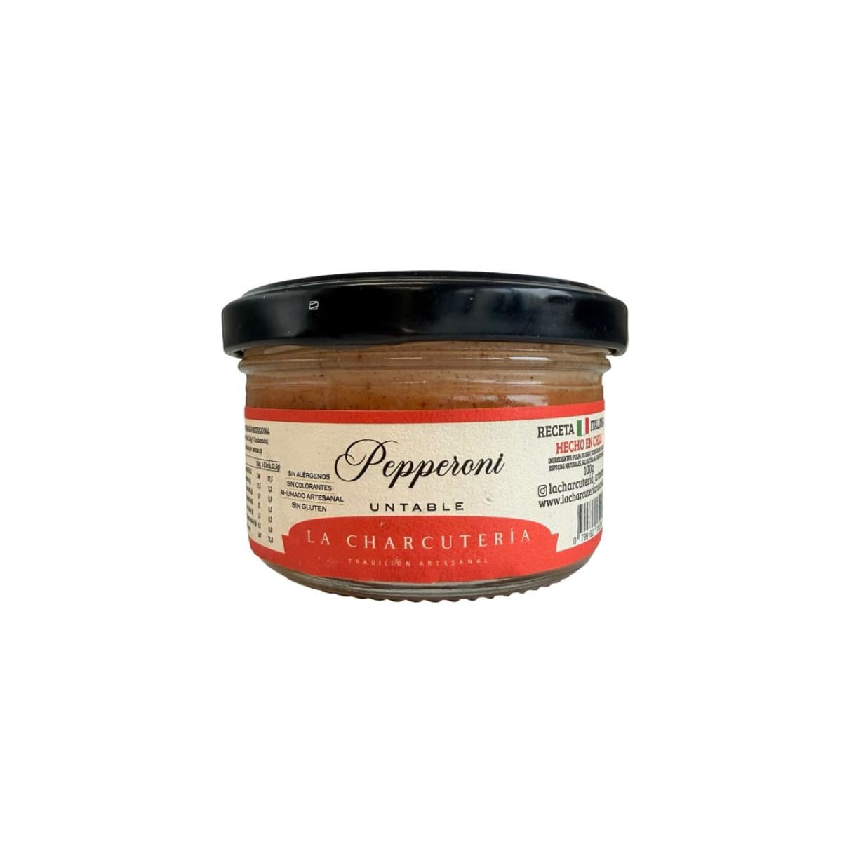 PEPPERONI AHUMADO UNTABLE LA CHARCUTERIA 100 G1