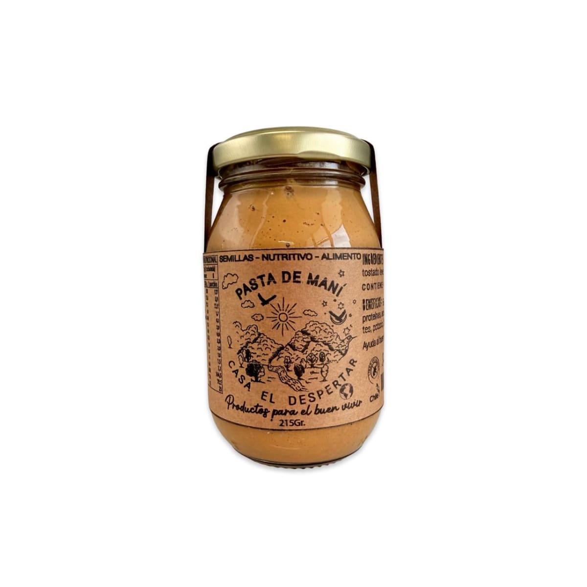 PASTA DE MANI CASA EL DESPERTAR 215 G.1