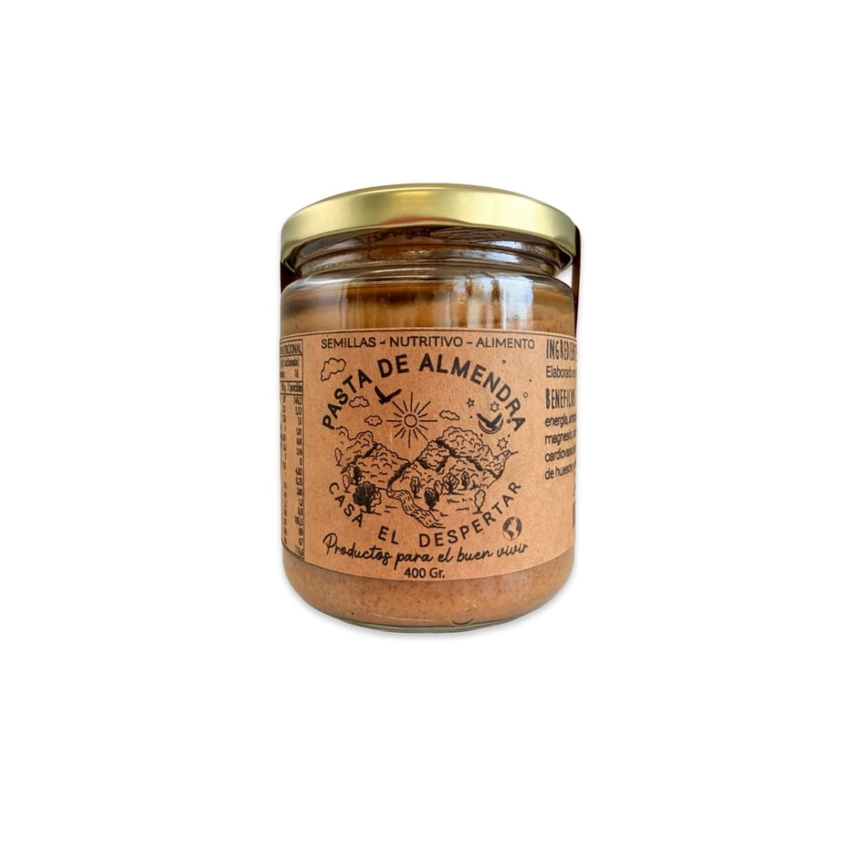 PASTA DE ALMENDRAS CASA EL DESPERTAR 400 G.1