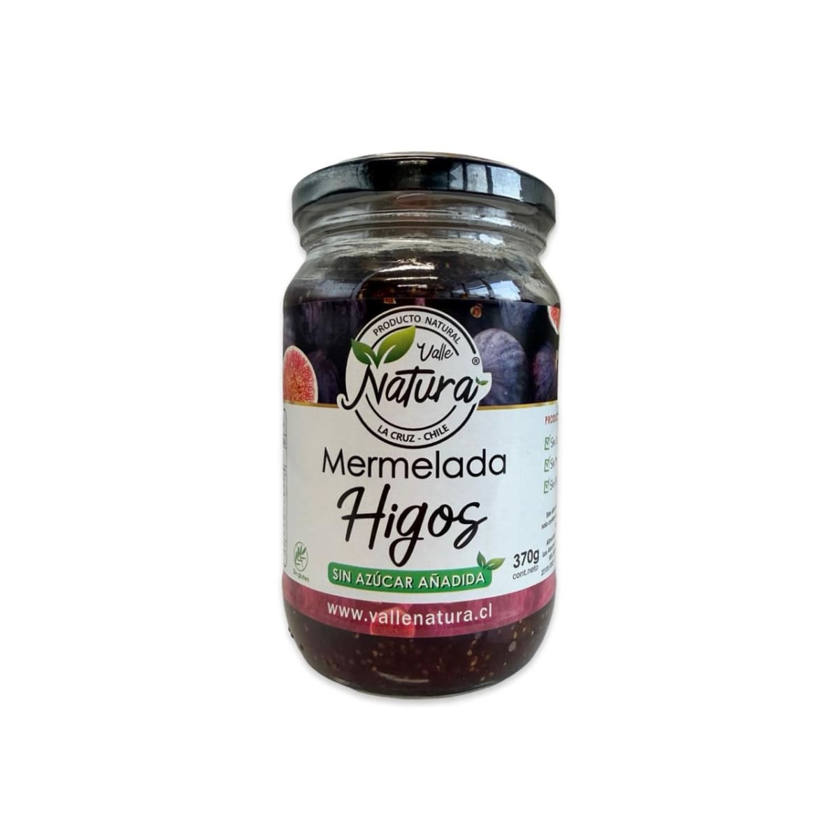 MERMELADA DE HIGOS SIN AZUCAR NATURA 370 G1