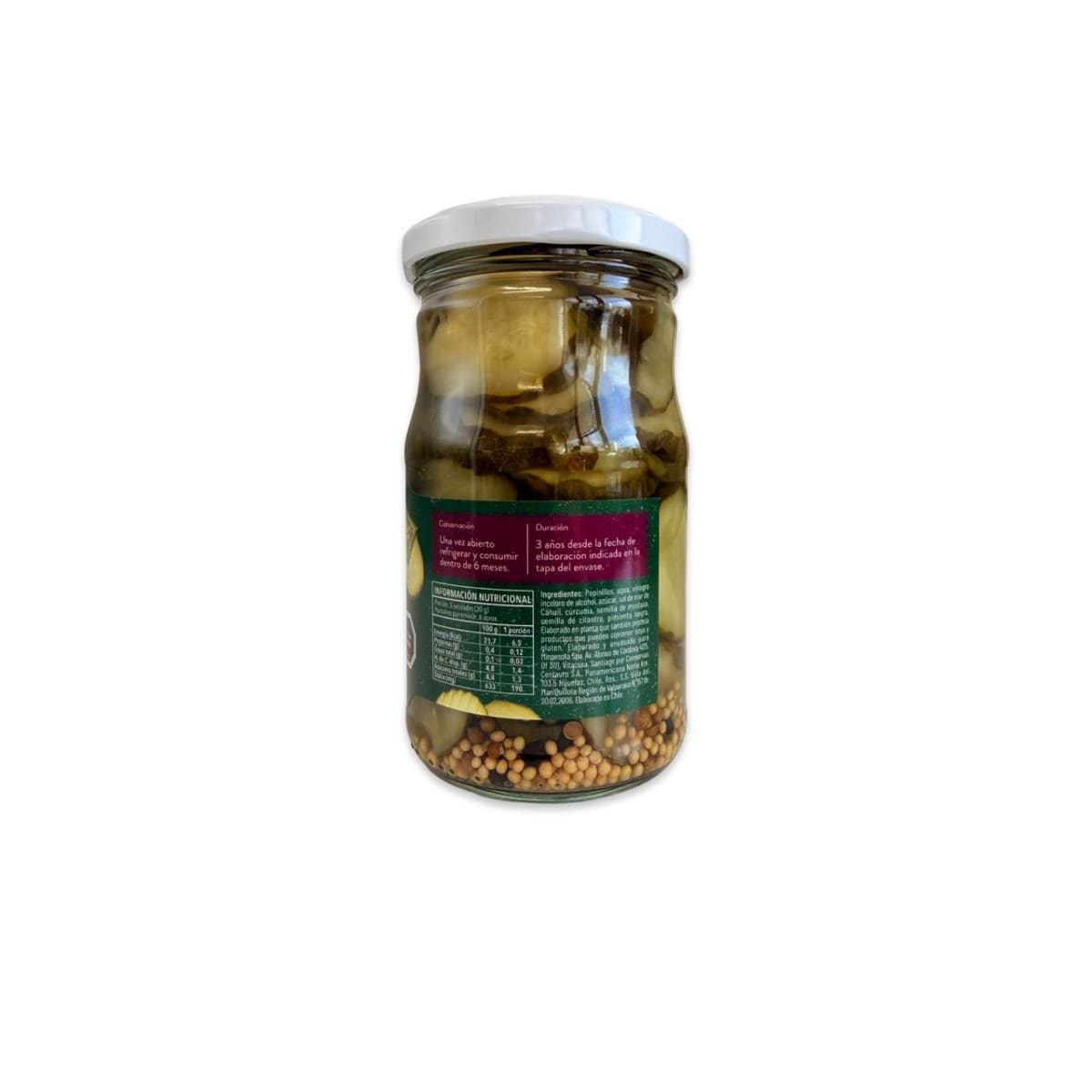 PEPINILLOS AGRIDULCES EN RODAJAS OPI OTTO 305 G.2