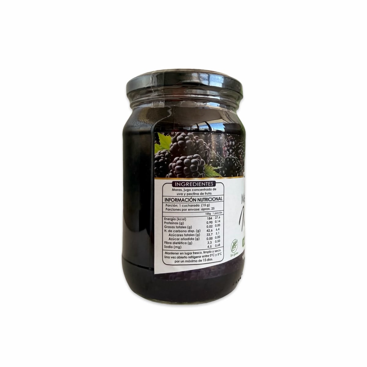 MERMELADA DE MORA VALLE NATURA 370 GR2