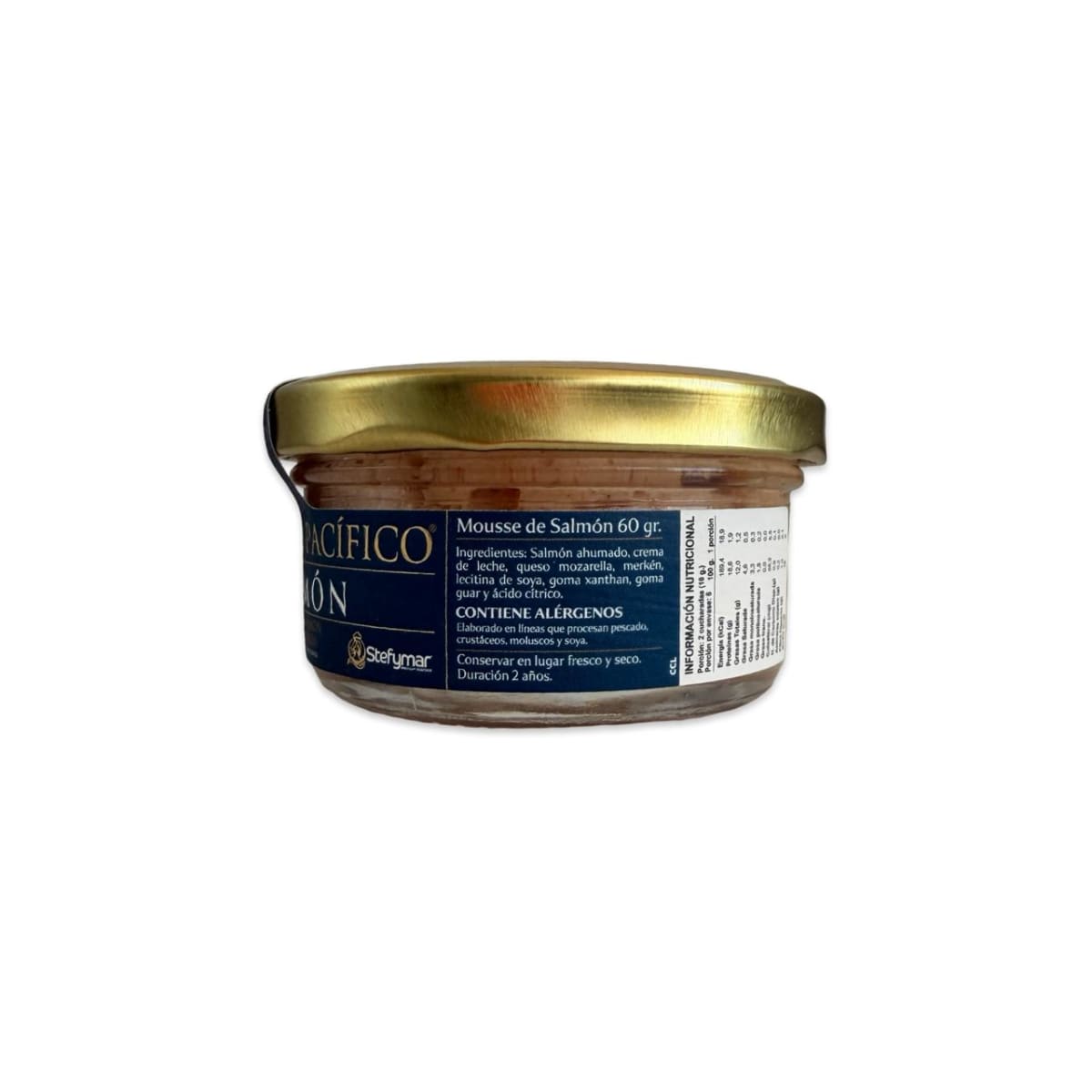 MOUSSE DE SALMON AHUMADO STEFYMAR 60 GR2