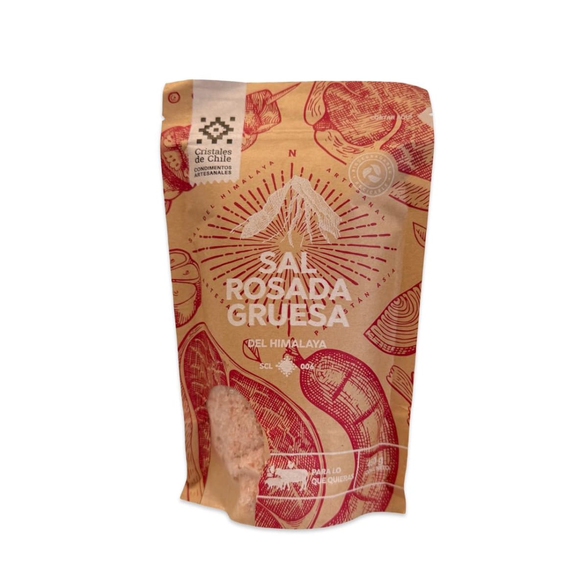 SAL ROSADA CRISTALES DE CHILE 450 G1