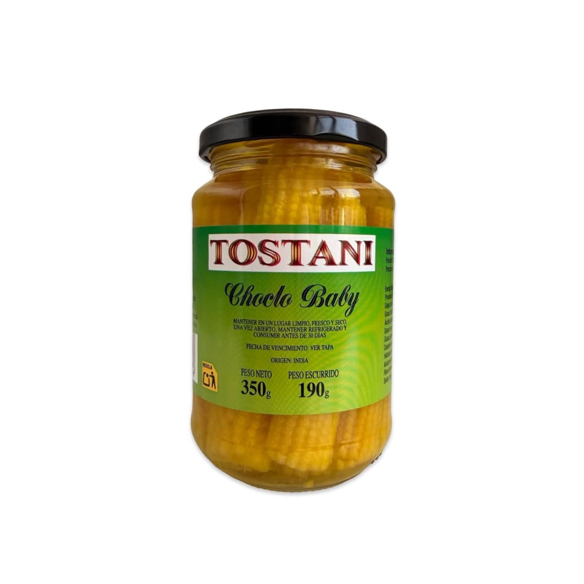 CHOCLO BABY ENTERO TOSTANI 350 G1