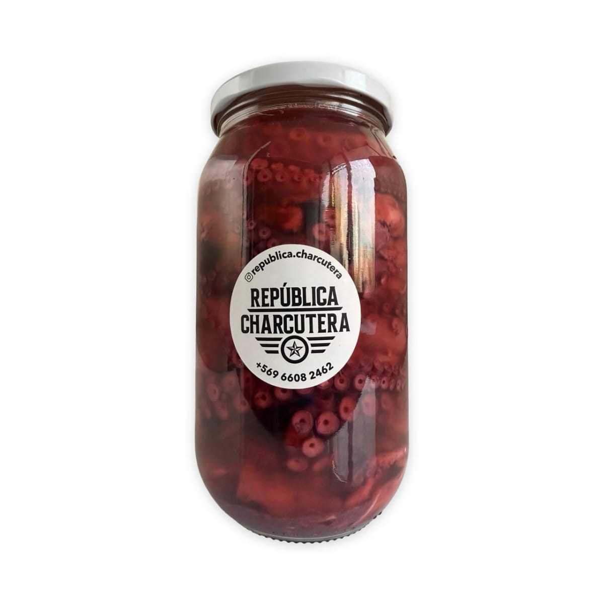 PULPO COCIDO EN CONSERVA 1 LT.1