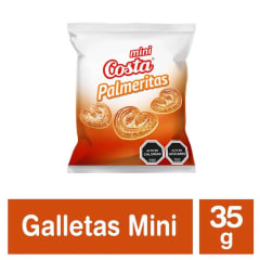 Galleta Costa Mini Palmeritas 35 g