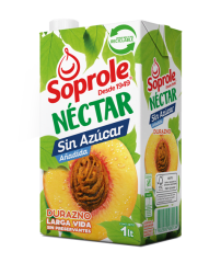 Néctar Durazno Sin Azúcar 1 Lt