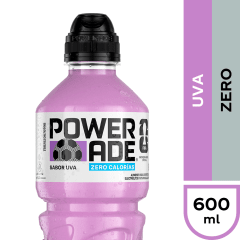 Powerade Uva Zero Calorías 600 ml
