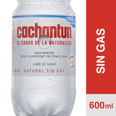Agua Mineral Cachantun Sin Gasificar 600 ml