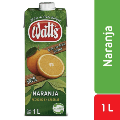 Néctar Watt's Naranja Caja 1 Lt
