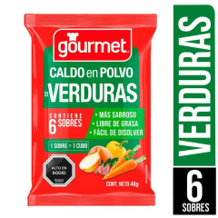 Caldo en Polvo Sabor Verduras 48 gr