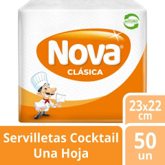 Servilletas Nova Clásica 50 un