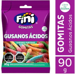 Gusanos Ácidos 90 gr