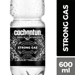 Agua Mineral Cachantun Strong con Gas 600 ml