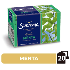 Hierba Menta Supremo 20 g 20 un