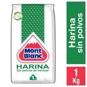 Harina Sin Polvos De Hornear Mont Blanc 1 kg