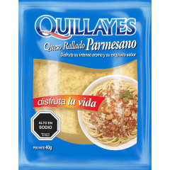 Queso Parmesano Rallado Quillayes 40 gr