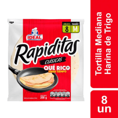 Tortilla Rapiditas 200 g 8 un