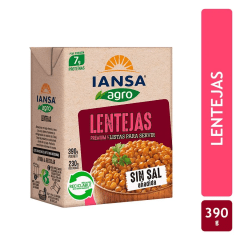 Lentejas Iansa Listas 390 g